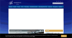 Desktop Screenshot of marservis.hr